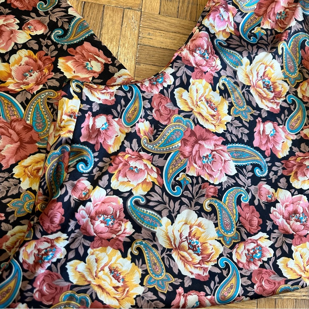 Vintage Victoria’s Secret Boho Floral Sleep Pants Size Small - Picture 2 of 5